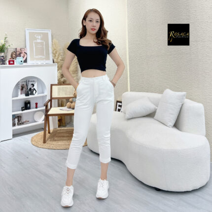 QUẦN LỠ NỮ 8 TẤC – KAKI CAO CẤP, MẶC LÊN LÀ GỌN GÀNG – TÔN DÁNG