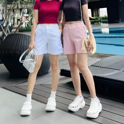 QUẦN SHORT NỮ KAKI – ĐẸP MỌI GÓC, CHẤT MỌI DÁNG